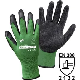 leipold doehle 1490-7 SIMPLY Latex Latex Arbeitshandschuh Größe (Handschuhe): 7 EN 388, EN 13997:1999 ISO 13997:1999 CAT II 1 Paar