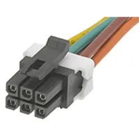 Molex Buchsengehäuse-Kabel Polzahl Gesamt 6 Rastermaß: 3 mm 451320603 1 St. Bag