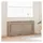 vidaXL Heizkörperabdeckung 2 pcs Braun 172 x 19 x 81,5 cm