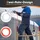 Costway Farbsprühsystem, 15 L Farbtank, Druckfarbtopf mit Sprühpistole & anpassbarem Sprühbereich, Farbfluss & Luftvolumen, Farbsprühgerät mit...