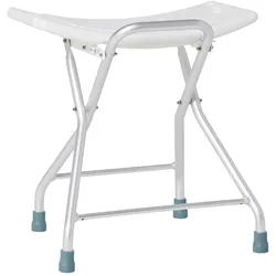 Duschklappsitz, weiß, Duschhocker, Duschhocker