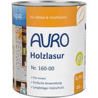 AURO Holzlasur Aqua Nr. 160-00 Farblos, 0,75 Liter