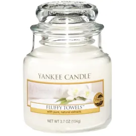 Yankee Candle Fluffy Towels kleine Kerze 104 g