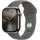 Apple Watch Series 10 GPS + Cellular 42 mm Titangehäuse natur Sportarmband steingrau M/L