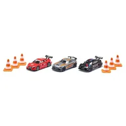 Siku Gift set race, Fahrzeug- & Schienen-Set, 3 Jahr(e), Metall, Kunststoff, Meh