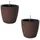 Hti-Living Nessa Ø 21 x 20 cm Braun