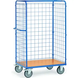 FETRA Paketwagen 8583-1 Drahtgitterwänden - Tragkraft 600kg TPE-Reifen