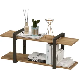 holz4home® Wandregal 100 x 30 x 40 cm Eiche