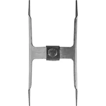 Schneider Grillgeräte Grillspieß 8 mm Edelstahl weiß