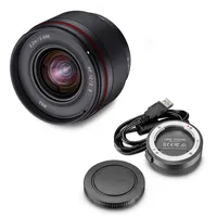 Samyang Set Weitwinkelobjektiv AF 12mm F2.0 E & Lens-Station