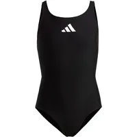 Adidas Mädchen Solid Small Logo Swimsuit, Black / White,