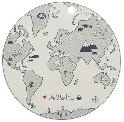 Platzset Die Welt
