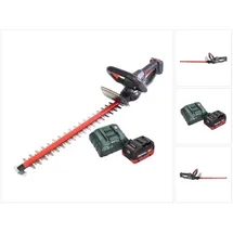 Metabo HS 18 LTX 65 Akku Heckenschere 18 V 63 cm + 1x Akku 5,5 Ah + Ladegerät