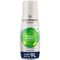 Sodastream Zitronen Limetten ohne Zucker, 440ml