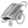 Thule Chariot Floor Mat Single Kinderanhänger schwarz 2025