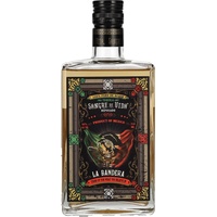 Sangre de Vida Loteria LA BANDERA Reposado Tequila 100% de Agave 40% Vol. 0,35l