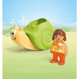 Playmobil 71699 Junior: Schaukelschnecke mit Rasselfunktion
