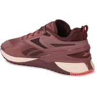 Reebok Damen Nano X3 Adventure Sneaker, Sedona Rose F23 R Classic Maroon F23 Neon Cherry, 38 EU