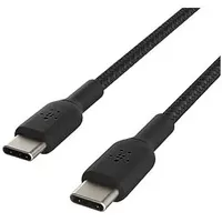 Belkin Boost Charge USB-C – USB-C Geflochtenes Kabel 1 Meter Schwarz