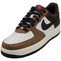 Nike Air Force 1 Low Retro Weiß Schwarz Herren Sneaker - 44.5 EU