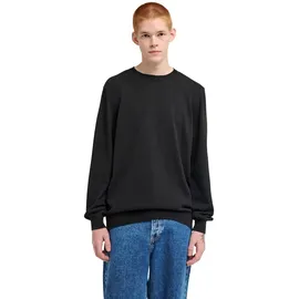 Element Rundhalspullover Schwarz M