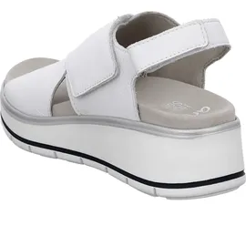 ARA Damen Sapporo Sandale, Weiß 050843, 42 EU Weit