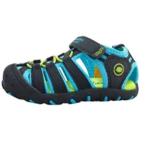Dockers Klettsandalen Schwarz/Blau 33