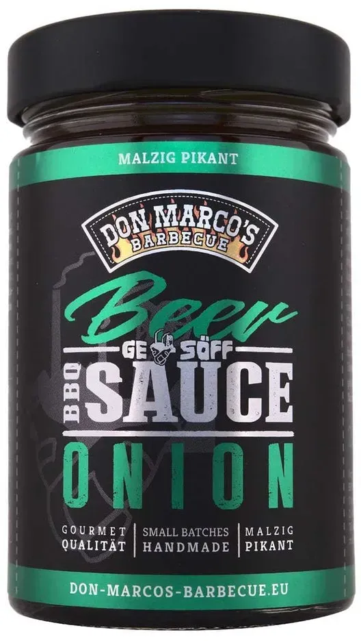 Don Marco's Beer & Onion BBQ Sauce, 260ml