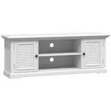 vidaXL TV-Schrank Weiß 110x30x41 cm Holzwerkstoff