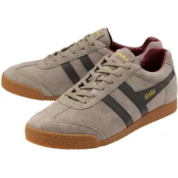 Gola Sneaker Harrier Suede-Leder rhino/dunkelbraun/rot Herren