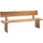 massivline & more Sitzbank Oviedo Braun 220 x 51 cm