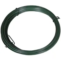 vidaXL Zaun-Bindedraht 25 m 1,4/2 mm Grün/Stahl