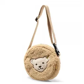 Steiff 600159 - Teddy Fleece Umhängetasche, mit Quietsche,