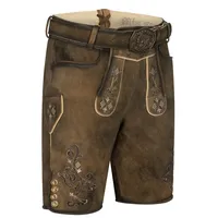 Nübler Lederhose Mondsee in Mocha | Gr.: 50