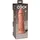 King Cock Elite Naturdildo „8“ Dual Density Silicone Cock“ mit extra starkem Saugfuß, hautfarben hell