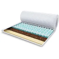 Fdm Topper 140x200 cm Matratzenauflage mit RavineBlue-Schaum 7cm Schoner