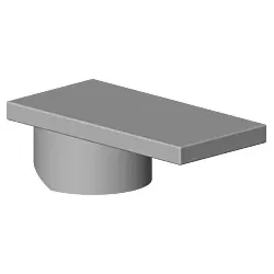 Dornbracht Hebel Poggenpohl kpl - Ru 90206800300-57 ruthenium