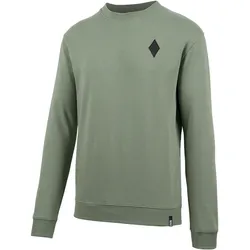 Rhombus organic sweater - Sage 2XS