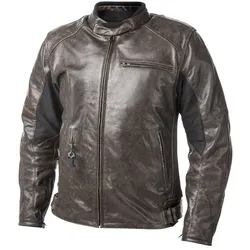 Helite Roadster 2 Lederjacke mit Turtle Airbag braun - S