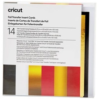 Cricut Insert Cards FOIL Royal Flush S40 Kartenset Weiß, Schwarz, Rot