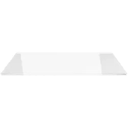 Funkenschutzplatte Rechteck 120x140cm - Klarglas