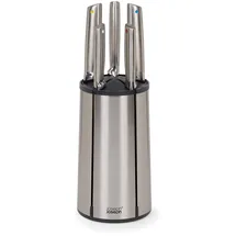 Joseph Joseph Elevate Stahlmesser-Set 5-teilig mit drehbarem Messerblock