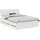 vidaXL Modernes Bett 160 x 200 cm Weiß