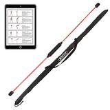 Best Sporting Swing Stick Fitness Schwingstab für Ganzkörpertraining, mit Trainingsanleitung (#1.1 (1 Swing Stick rot + Tasche))