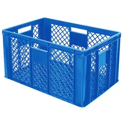 BRB 54 Euroboxen / Bäckerkiste, LxBxH 600 x 400 x 320 mm, Palettenware, blau