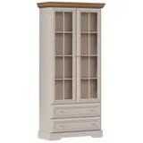petits-meubles Geschirrschrank Dulci 88,4 x 188,8 x 40,7 cm Beige