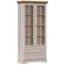 petits-meubles Geschirrschrank Dulci 88,4 x 188,8 x 40,7 cm Beige