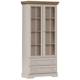 petits-meubles Geschirrschrank Dulci 88,4 x 188,8 x 40,7 cm Beige