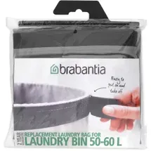 Brabantia Ersatz Wäschesack, Wäschenetz für Wäschekorb grau