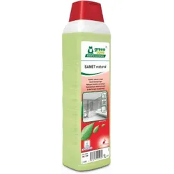 TANA green care SANET natural Sanitärreiniger, Sanitär-Essigreiniger für ein streifenfreies Ergebnis, 1000 ml - Flasche